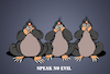 Cartoon: 3 Moles... (small) by berk-olgun tagged moles
