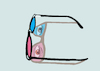 Cartoon: 3D Glasses... (small) by berk-olgun tagged 3d,glasses