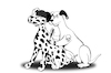 Cartoon: Dalmatians... (small) by berk-olgun tagged dalmatians