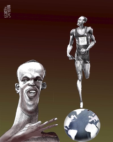 Cartoon: BOLT (medium) by Marian Avramescu tagged bolt