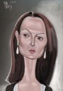 Cartoon: Vusale Zeyniyeva (small) by Marian Avramescu tagged mmmmmmmmmmm