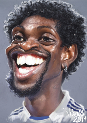 Emmanuel Adebayor Real Madrid