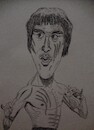 Cartoon: Bruce Lee (small) by Shareni tagged famous,chinese,american,martial,artist,master,actor