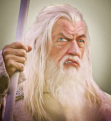 Gandalf The White Cartoon