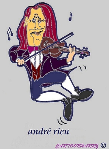 Cartoon: Andre Rieu (medium) by cartoonharry tagged andre,rieu,zurück,musik,walzerkönig,karikatur,cartoonist,cartoonharry,toonpool