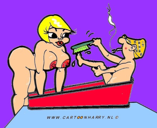 Bathroom Cartoon Sexy - Andy Capp By cartoonharry | Love Cartoon | TOONPOOL