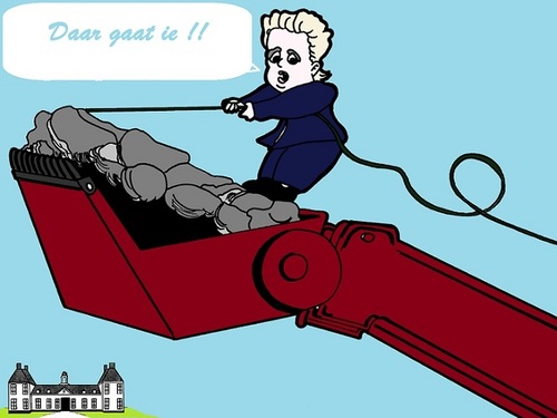 Cartoon: Catshuis Einde (medium) by cartoonharry tagged egocentrisch,geertje,geertwilders,wilders,cartoon,karikatuur,cartoonist,cartoonharry,onderhandelingen,holland,dutch,toonpool