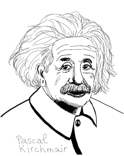 Albert Einstein  By Pascal Kirchmair Famous People 