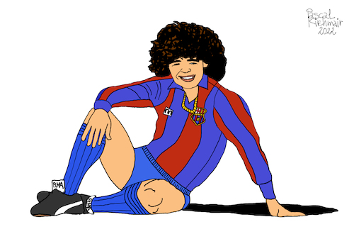 Cartoon: Diego Armando Maradona (medium) by Pascal Kirchmair tagged d10s,diego,armando,maradona,la,mano,de,dios,del,diez,argentina,argentinien,argentine,maillot,football,fußball,futeball,futbol,foot,player,world,champion,du,monde,sport,sports,ink,tusche,tuschezeichnung,portrait,retrato,ritratto,porträt,illustration,drawing,zeichnung,pascal,kirchmair,cartoon,caricature,karikatur,ilustracion,dibujo,desenho,disegno,ilustracao,illustrazione,illustratie,dessin,presse,jour,art,of,the,day,tekening,teckning,cartum,vineta,comica,vignetta,caricatura,portret,cup,soccer,wm,weltmeister,campeon,mundo,mundial,campione,mondo,mondiale,campeao,do,barca,fc,barcelona,spain,liga,espana,spagna,espagne,spanien,d10s,diego,armando,maradona,la,mano,de,dios,del,diez,argentina,argentinien,argentine,maillot,football,fußball,futeball,futbol,foot,player,world,champion,du,monde,sport,sports,ink,tusche,tuschezeichnung,portrait,retrato,ritratto,porträt,illustration,drawing,zeichnung,pascal,kirchmair,cartoon,caricature,karikatur,ilustracion,dibujo,desenho,disegno,ilustracao,illustrazione,illustratie,dessin,presse,jour,art,of,the,day,tekening,teckning,cartum,vineta,comica,vignetta,caricatura,portret,cup,soccer,wm,weltmeister,campeon,mundo,mundial,campione,mondo,mondiale,campeao,do,barca,fc,barcelona,spain,liga,espana,spagna,espagne,spanien