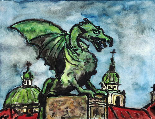 Drache von Laibach