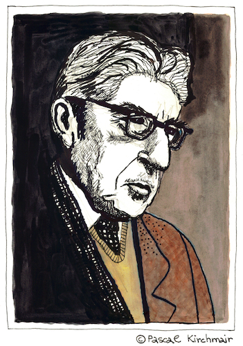 Cartoon: ERNST BLOCH (medium) by Pascal Kirchmair tagged ernst,bloch,portrait,retrato,ritratto,zeichnung,drawing,dessin,dibujo,desenho,disegno,illustration,image,bild,watercolour,aquarell,ink,tusche,philosoph,philosophy,marxist,schriftsteller,author,auteur,ecrivain,escritor,scrittore,autore,autor,ernst,bloch,portrait,retrato,ritratto,zeichnung,drawing,dessin,dibujo,desenho,disegno,illustration,image,bild,watercolour,aquarell,ink,tusche,philosoph,philosophy,marxist,schriftsteller,author,auteur,ecrivain,escritor,scrittore,autore,autor