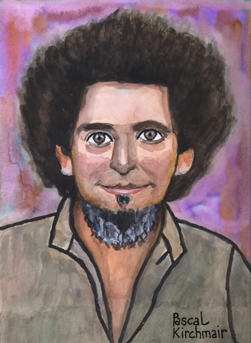 Cartoon: Georges Perec (medium) by Pascal Kirchmair tagged georges,perec,portrait,dessin,zeichnung,caricature,karikatur,aquarell,ecrivain,schriftsteller,filmemacher,scrittore,writer,author,auteur,autor,georges,perec,portrait,dessin,zeichnung,caricature,karikatur,aquarell,ecrivain,schriftsteller,filmemacher,scrittore,writer,author,auteur,autor