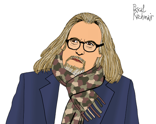 Cartoon: Harald Martenstein (medium) by Pascal Kirchmair tagged harald,martenstein,kolumnist,columnist,die,zeit,tagesspiegel,germany,journalist,author,writer,schriftsteller,autor,autore,auteur,illustration,drawing,zeichnung,pascal,kirchmair,cartoon,caricature,karikatur,ilustracion,dibujo,desenho,ink,disegno,ilustracao,illustrazione,illustratie,dessin,de,presse,du,jour,art,of,the,day,tekening,teckning,cartum,vineta,comica,vignetta,caricatura,portrait,porträt,portret,retrato,ritratto,harald,martenstein,kolumnist,columnist,die,zeit,tagesspiegel,germany,journalist,author,writer,schriftsteller,autor,autore,auteur,illustration,drawing,zeichnung,pascal,kirchmair,cartoon,caricature,karikatur,ilustracion,dibujo,desenho,ink,disegno,ilustracao,illustrazione,illustratie,dessin,de,presse,du,jour,art,of,the,day,tekening,teckning,cartum,vineta,comica,vignetta,caricatura,portrait,porträt,portret,retrato,ritratto