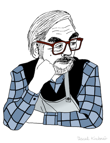 Cartoon: Hayao Miyazaki (medium) by Pascal Kirchmair tagged hayao,miyazaki,manga,japan,japon,studio,ghibli,comic,comics,zeichner,giappone,japao,porträt,ink,drawing,dessin,illustration,pascal,kirchmair,portrait,caricature,karikatur,dibuix,zeichnung,cartoon,ilustracion,dibujo,desenho,disegno,ilustracao,illustrazione,illustratie,de,presse,du,jour,art,of,the,day,tekening,teckning,cartum,vineta,comica,vignetta,caricatura,portret,retrato,ritratto,bichano,felino,felin,arte,kunst,artwork,tusche,tuschezeichnung,copic,marker,markers,encre,chine,tinta,china,inchiostro,nanquim,nippon,hayao,miyazaki,manga,japan,japon,studio,ghibli,comic,comics,zeichner,giappone,japao,porträt,ink,drawing,dessin,illustration,pascal,kirchmair,portrait,caricature,karikatur,dibuix,zeichnung,cartoon,ilustracion,dibujo,desenho,disegno,ilustracao,illustrazione,illustratie,de,presse,du,jour,art,of,the,day,tekening,teckning,cartum,vineta,comica,vignetta,caricatura,portret,retrato,ritratto,bichano,felino,felin,arte,kunst,artwork,tusche,tuschezeichnung,copic,marker,markers,encre,chine,tinta,china,inchiostro,nanquim,nippon