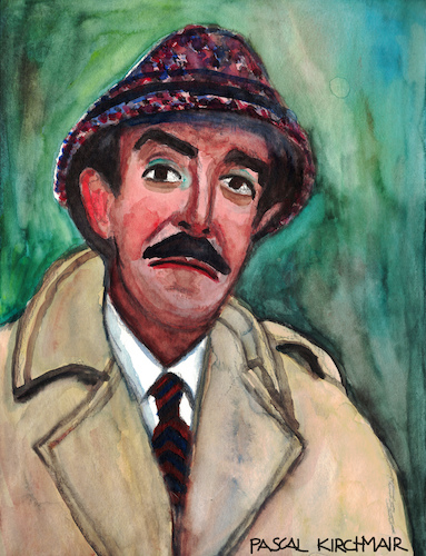 Cartoon: Inspector Clouseau (medium) by Pascal Kirchmair tagged inspektor,chief,inspector,inspecteur,jacques,clouseau,peter,sellers,pink,panther,portrait,karikatur,retrato,caricature,dibujo,ritratto,drawing,porträt,cartum,cartoon,portret,zeichnung,dessin,desenho,disegno,illustration,aquarell,watercolour,inspektor,chief,inspector,inspecteur,jacques,clouseau,peter,sellers,pink,panther,portrait,karikatur,retrato,caricature,dibujo,ritratto,drawing,porträt,cartum,cartoon,portret,zeichnung,dessin,desenho,disegno,illustration,aquarell,watercolour