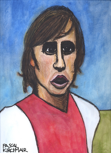 Cartoon: Johan Cruyff (medium) by Pascal Kirchmair tagged pays,footn,football,dutch,niederlande,holland,amsterdam,ajax,karikatur,caricature,cartoon,portrait,cruyff,johan,bas,paesi,bassi,netherlands,paises,bajos,johan,cruyff,portrait,cartoon,caricature,karikatur,ajax,amsterdam,holland,niederlande,dutch,football,footn,pays,bas,paesi,bassi,netherlands,paises,bajos