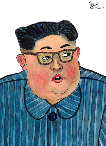 Cartoon: Kim Jong-un (medium) by Pascal Kirchmair tagged kim,jong,un,portrait,retrato,drawing,illustration,zeichnung,ilustracion,ilustracao,dibujo,desenho,dessin,disegno,ritratto,pascal,kirchmair,caricature,karikatur,cartoon,tekening,portret,cartum,teckning,caricatura,karikatür,nordkorea,north,korea,pjöngjang,pyongyang,corea,coree,du,del,norte,nord,kim,jong,un,portrait,retrato,drawing,illustration,zeichnung,ilustracion,ilustracao,dibujo,desenho,dessin,disegno,ritratto,pascal,kirchmair,caricature,karikatur,cartoon,tekening,portret,cartum,teckning,caricatura,karikatür,nordkorea,north,korea,pjöngjang,pyongyang,corea,coree,du,del,norte,nord