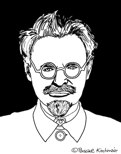 Cartoon: Leo Trotzki (medium) by Pascal Kirchmair tagged leo,trotzki,leon,trotsky,trotski,portrait,retrato,ritratto,cartoon,caricature,karikatur,dibujo,porträt,desenho,dessin,zeichnung,drawing,illustration,pascal,kirchmair,leo,trotzki,leon,trotsky,trotski,portrait,retrato,ritratto,cartoon,caricature,karikatur,dibujo,porträt,desenho,dessin,zeichnung,drawing,illustration,pascal,kirchmair