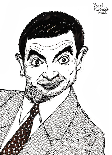 Cartoon: Mr. Bean (medium) by Pascal Kirchmair tagged mimik,rubber,face,knautschgesicht,mr,bean,british,sitcom,rowan,atkinson,illustration,drawing,zeichnung,pascal,kirchmair,cartoon,caricature,karikatur,ilustracion,dibujo,desenho,ink,disegno,ilustracao,illustrazione,illustratie,dessin,de,presse,du,jour,art,of,the,day,tekening,teckning,cartum,vineta,comica,vignetta,caricatura,portrait,portret,retrato,ritratto,porträt,comedy,comedian,komiker,comique,humor,humour,funny,witzig,grimasse,grimace,singerie,mimik,rubber,face,knautschgesicht,mr,bean,british,sitcom,rowan,atkinson,illustration,drawing,zeichnung,pascal,kirchmair,cartoon,caricature,karikatur,ilustracion,dibujo,desenho,ink,disegno,ilustracao,illustrazione,illustratie,dessin,de,presse,du,jour,art,of,the,day,tekening,teckning,cartum,vineta,comica,vignetta,caricatura,portrait,portret,retrato,ritratto,porträt,comedy,comedian,komiker,comique,humor,humour,funny,witzig,grimasse,grimace,singerie