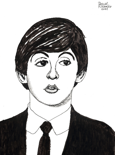 Cartoon: Paul McCartney (medium) by Pascal Kirchmair tagged paul,mccartney,legend,star,the,beatles,famous,berühmt,fab,four,musik,musiker,musician,music,singer,songwriter,composer,illustration,drawing,zeichnung,pascal,kirchmair,cartoon,caricature,karikatur,ilustracion,dibujo,desenho,ink,disegno,ilustracao,illustrazione,illustratie,dessin,de,presse,du,jour,art,of,day,tekening,teckning,cartum,vineta,comica,vignetta,caricatura,portrait,portret,retrato,ritratto,porträt,liverpool,england,great,britain,paul,mccartney,legend,star,the,beatles,famous,berühmt,fab,four,musik,musiker,musician,music,singer,songwriter,composer,illustration,drawing,zeichnung,pascal,kirchmair,cartoon,caricature,karikatur,ilustracion,dibujo,desenho,ink,disegno,ilustracao,illustrazione,illustratie,dessin,de,presse,du,jour,art,of,day,tekening,teckning,cartum,vineta,comica,vignetta,caricatura,portrait,portret,retrato,ritratto,porträt,liverpool,england,great,britain