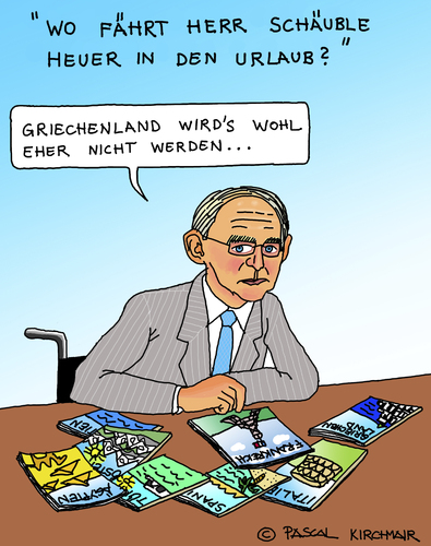 Cartoon: Schäuble (medium) by Pascal Kirchmair tagged finanzminister,wolfgang,schäuble,karikatur,grexit,caricature,cartoon,dessin,vignetta,cdu,deutschland,griechenland,greece,germany,finanzminister,wolfgang,schäuble,karikatur,grexit,caricature,cartoon,dessin,vignetta,cdu,deutschland,griechenland,greece,germany