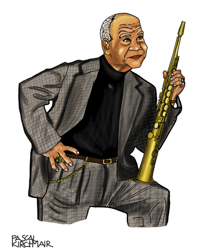 Cartoon: Sidney Bechet (medium) by Pascal Kirchmair tagged paris,orleans,new,musician,music,musiker,jazz,caricature,karikatur,dessin,zeichnung,portrait,bechet,sidney,sidney,bechet,portrait,zeichnung,dessin,karikatur,caricature,jazz,musiker,music,musician,new,orleans,paris