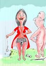 Cartoon: A Mission Impossible (small) by kar2nist tagged mission impossible tom cruise chastity belt sexual advances women protection