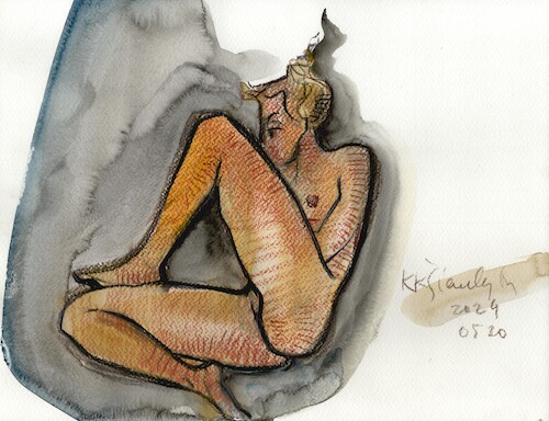 Cartoon: Artists draw 5 (medium) by Kestutis tagged artist,draw,human,figure,art,kunst,sketch,kestutis,lithuania