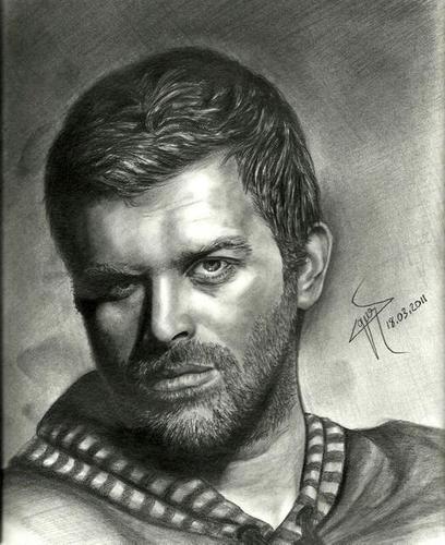 Cartoon: kivanc tatlitug (medium) by ressamgitarist tagged drawing,portrait