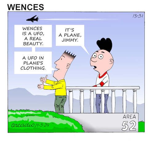 Cartoon: The adventures of Wences 1. (medium) by Cartoonarcadio tagged comic,wences,humor