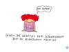 Cartoon: Die Gesetze der Schwerkraft (small) by Any tagged frauen,aussehen,figur