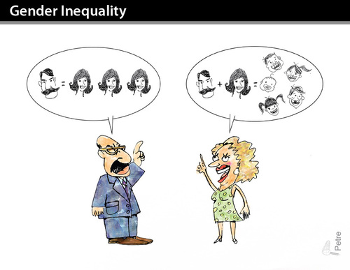 inequality in education cartoon
