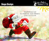 Cartoon: Stage Design (small) by PETRE tagged weihnachten,weihnachtmann,santaclaus,christmas