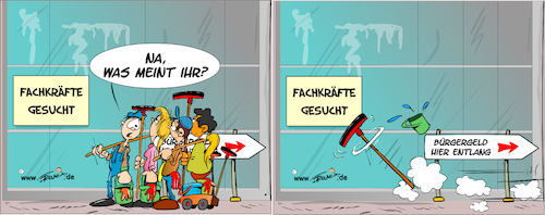 Buergergeld vs Fachkraeftemangel