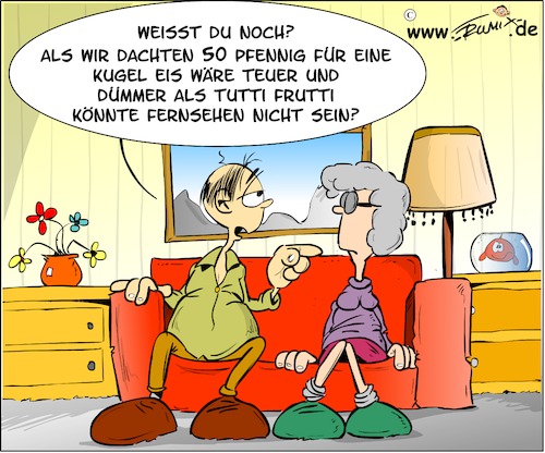 Cartoon: Damals ... (medium) by Trumix tagged rtl,tutti,frutti,tv,fernseher,dumm,niveau,serien,format,einschaltquoten,fernsehen,rtl,tutti,frutti,tv,fernseher,dumm,niveau,serien,format,einschaltquoten,fernsehen