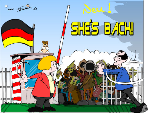 Merkel is back