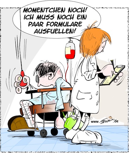 Pflege Erstmal Dokumentieren By Trumix Politics Cartoon Toonpool 