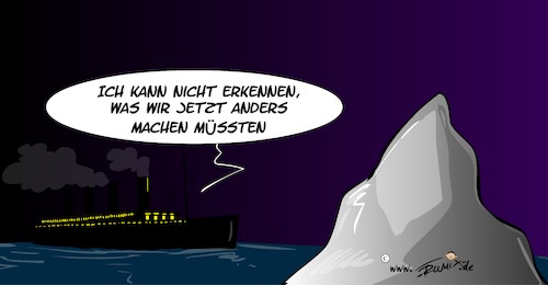 Cartoon: Merkel hält Kurs (medium) by Trumix tagged trumix,trummix,merkel,bundestagswahl,verluste,afd,cdu,fdp,spd,grüne,veluste,ich,kann,nicht,erkennen,was,wir,jetzt,anders,machen,müssen,merkel,bundestagswahl,verluste,afd,cdu,fdp,spd,grüne