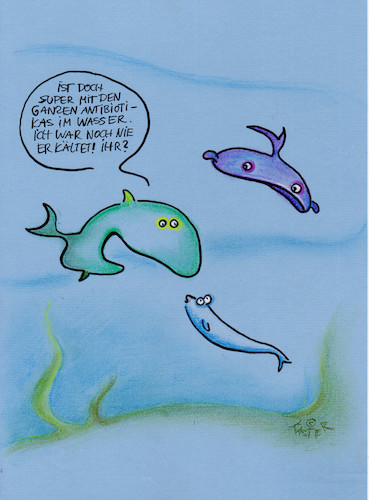 Cartoon: antibiotikas (medium) by Petra Kaster tagged umwelt,umweltverschmutzung,wasser,meer,wasserverschmutzung,fische,chemie,industrie,müll,umweltauflagen,medikamente,abwasser,chemiekonzerne,ökologie,antibiotikas,klima,klimaschutz,naturschutz,naturkatastrophen,oceane,umwelt,umweltverschmutzung,wasser,meer,wasserverschmutzung,fische,chemie,industrie,müll,umweltauflagen,medikamente,abwasser,chemiekonzerne,ökologie,antibiotikas,klima,klimaschutz,naturschutz,naturkatastrophen,oceane