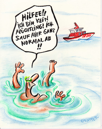 Cartoon: seenotrettung (medium) by Petra Kaster tagged immigration,gewalt,rechtsradikale,fremdenhass,ertrinken,meer,wasser,humanität,seenotrettung,politik,fremdenpolitik,migration,demokratie,immigration,gewalt,rechtsradikale,fremdenhass,ertrinken,meer,wasser,humanität,seenotrettung,politik,fremdenpolitik,migration,demokratie