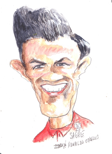 Ronaldo By jjjerk | Famous People Cartoon | TOONPOOL