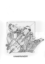 Cartoon: Kammerkonzert (small) by philipolippi tagged musik klassik geige