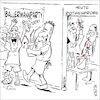 Cartoon: Na dann Prost (small) by eisi tagged wein,ballermann,eimersaufen,weinprobe