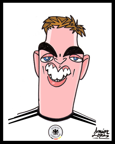 Cartoon: Lahm (medium) by juniorlopes tagged world,cup,karikatur,karikaturen,deutschland,fußball,fussball,lahm,sport