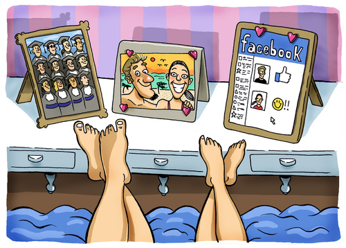 facebook cartoon