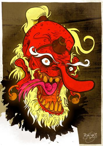 Tengu By Dirk ESchulz | Media & Culture Cartoon | TOONPOOL