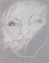 Cartoon: Annie Lennox (small) by zed tagged annie lennox scotland musician artist portrait caricature