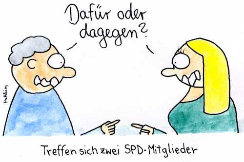 Dafür oder dagegen