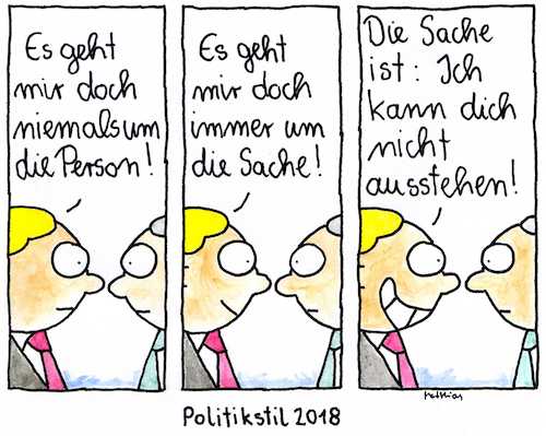 Cartoon: Politikstil 2018 (medium) by Matthias Schlechta tagged posten,parteien,ämter,politiker,politik,stil,cdu,csu,spd,ministerien,minister,posten,parteien,ämter,politiker,politik,stil,cdu,csu,spd,ministerien,minister