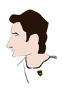 Cartoon: Miroslav Klose (small) by Playa from the Hymalaya tagged miroslav klose deutsche nationalmannschaft german national team bayern münchen munich fußball fussball football soccer stürmer striker world cup fifa wm weltmeisterschaft 2010 südafrika